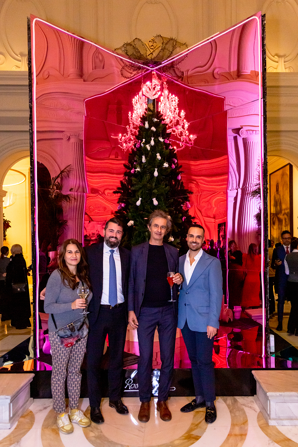 Anantara_Palazzo_Naiadi_Christmas_Tree_Ceremony_Stephan_Verger_Rossella_Pace_Marco_Gilardi